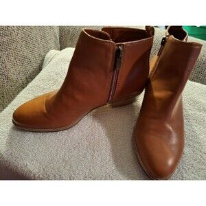 Chaps Sabra Tan Polo Ankle Boots Women's‎ Size 7B